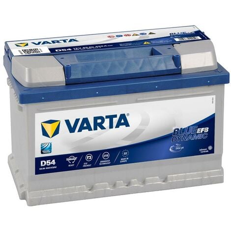 VARTA D54 Blue Dynamic EFB 12V 65Ah 650A Autobatterie Start-Stop 565 500  065 inkl. 7