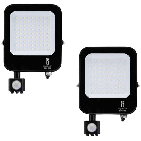 FARO LED CON SENSOR CREPUSCULAR EXTERIOR FRIO 20W