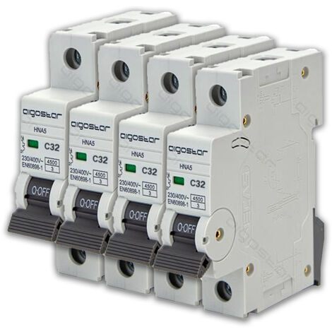 Disyuntor Schneider Resi9 32A Curva C - Protección Eléctrica Para Hogar (Gama XP)