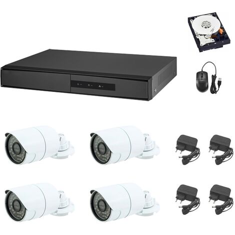 Kit Videosorveglianza 8 Telecamere 1080P Con DVR E HDD 1TB - Visione Notturna - Foto 10