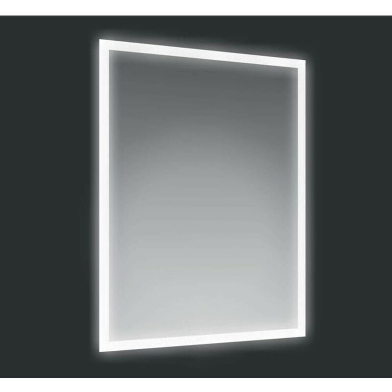 Specchio 60x80 cm. con cornice LED Banff