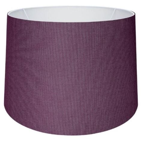 Paralume tessuto viola Deco MDL3567