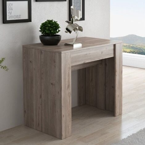 Consolle allungabile Luka 90x51,6x76,6H cm colore nelson oak