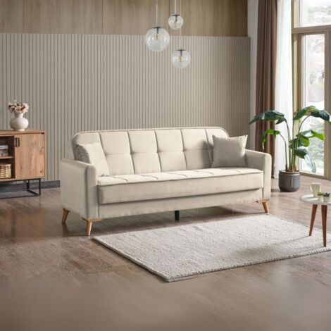 Divano Letto Pieghevole 2 Posti - Modulo Trasformabile Per Monolocali