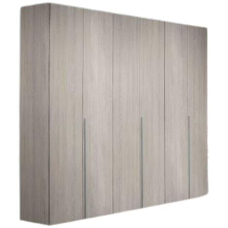 Armadio 6 ante olmo perla Urano 241x55x240H