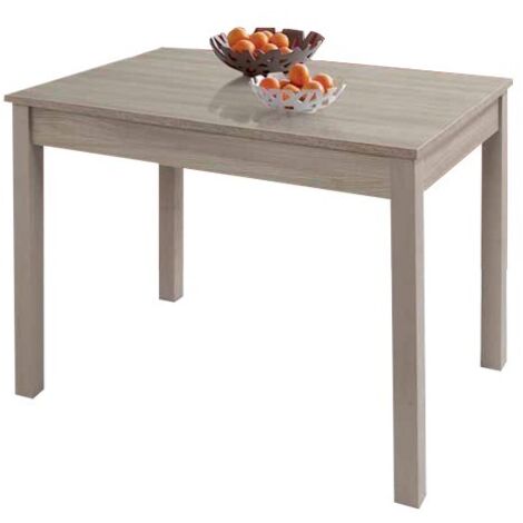 Tavolo da pranzo allungabile olmo in legno nobilitato cm 60x90-120