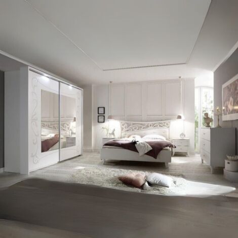 Camera da letto Ararat colore bianco opaco