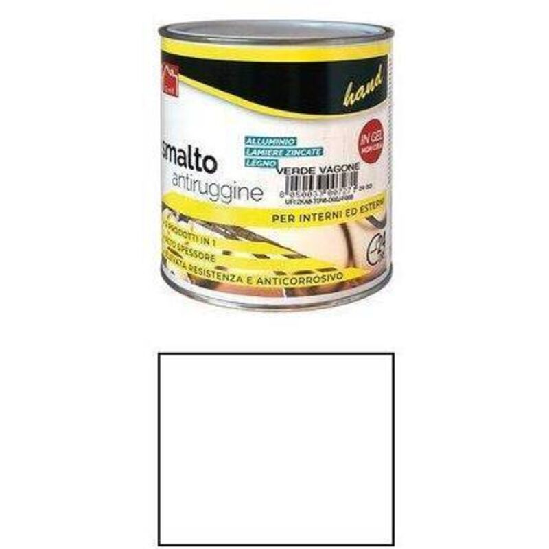 Smalto Gel Antiruggine TIXE 105.621 - Per Ghisa E Ferro 750 Ml, Ad Alta Brillantezza Per Interni Ed Esterni - Foto 3