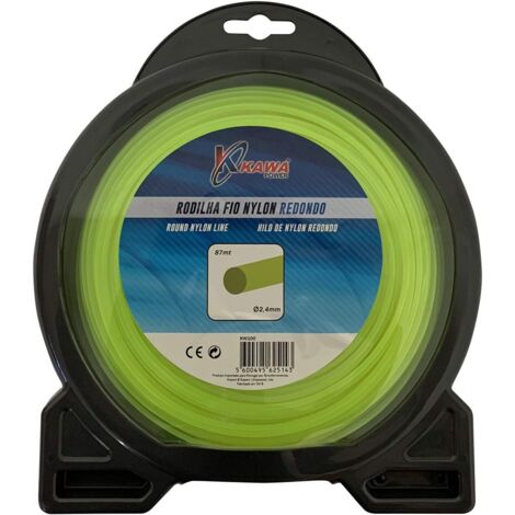Kawapower Fil nylon rond 2,4 mm 87 m (1/2)