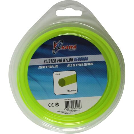Kawapower Fil nylon rond 3,3 mm 15 m (1/2)