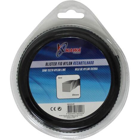 Kawapower Fil nylon hélicoïdal 4 mm 9 m (1/2)