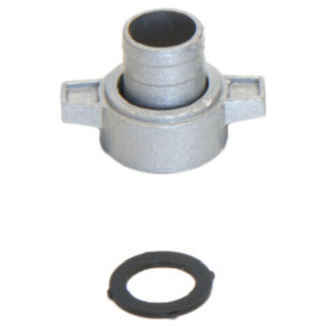 Raccord de tuyau 1,5" pour motopompe – Métal haute résistance – Joint inclus – Applications irrigation et drainage – Bricoferr