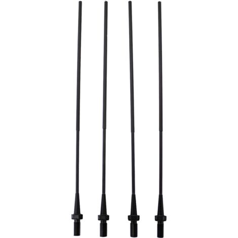 Kawapower Tiges en fibre de carbone pour vibreur à essence – 4 unités