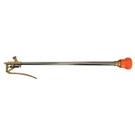 Bricoferr Lance de pulvérisation 60 cm avec régulateur de jet en laiton