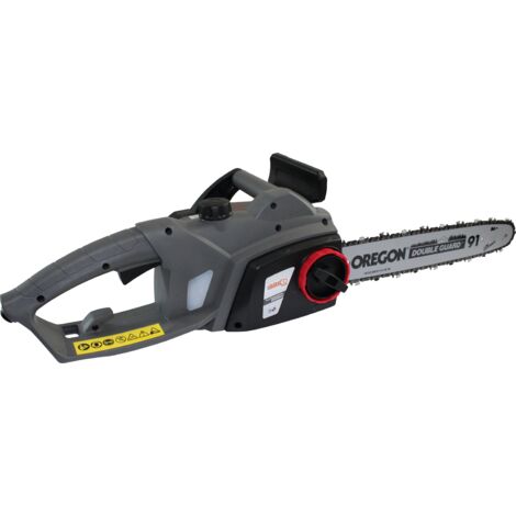 Bricoferr Tronçonneuse électrique 2200W – Guide Oregon 14" et chaîne 3/8" 45 maillons (1/2)