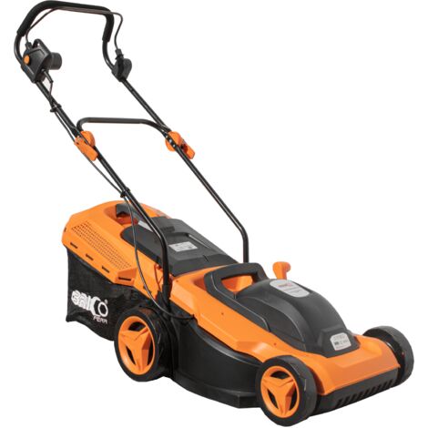 Tondeuse à Gazon électrique MOWOX 1600W – Coupe 38 Cm, Bac 40L, Réglage Hauteur 5 Positions – Pour Jardins Jusqu’à 500 M²