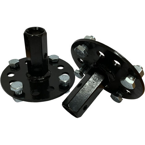 Bricoferr Essieux différentiels pour motobineuse – 23 mm hexagonal