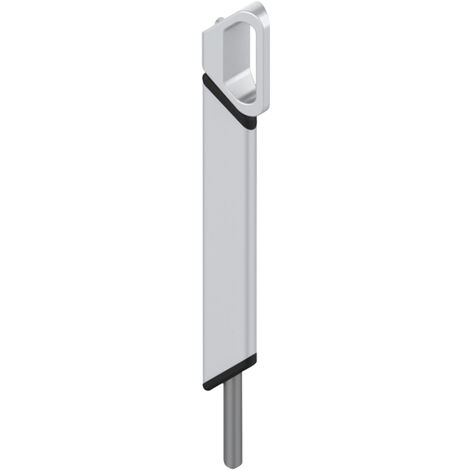 Verrou en applique avec kit gâches - Finition : Blanc RAL9016 - ALMA
