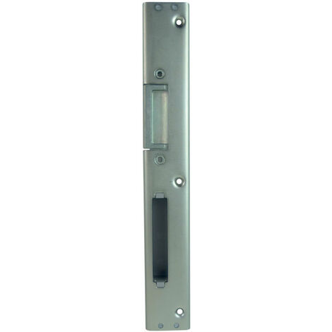 Gâche centrale pour pêne dormant PVC – Sens d'ouverture DIN gauche – Compatible Rehau 729/Aralya/Geneo – Serrures Roto H600/C600