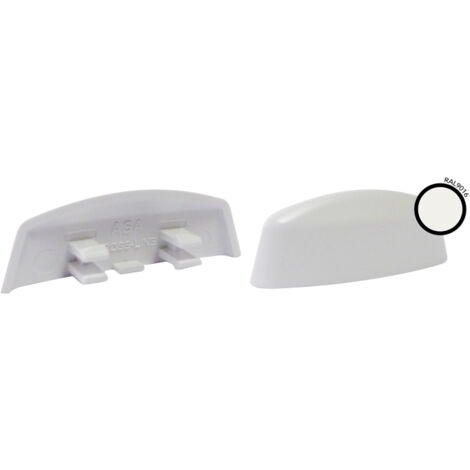 Kintech – Lot de 10 cache-tempêtes 20x5 mm et 35x5 mm – Résistants aux UV – Installation facile – Pour fenêtres et porte-fenêtres en PVC