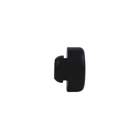 Butée caoutchouc patio – Butoir en caoutchouc pour portes – Fixation par vis – Dimensions adaptées pour rénovation – Roto