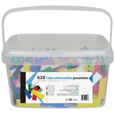 Seau de 620 cales de vitrage -