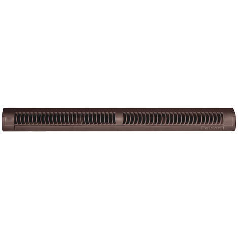 Aldes – Entrée d'air autoréglable mini emma – Débit 15/22/30 m³/h – Dimensions 290x25x27 mm – Fonction anti-moustiques intégrée - RAL8017