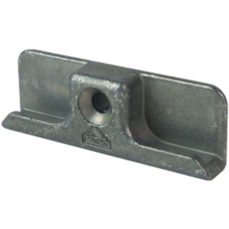 Gâche galet standard sur dormant alu - Fixation : V01 - ROTO
