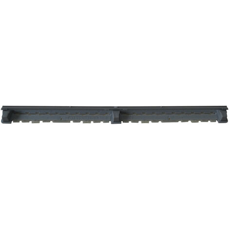 Kintech – Aérateur invisible auto-réglable pour menuiserie PVC – Finition gris – Rainure 3,8 à 4,4 mm – Gamme Veka – Installation horizontale