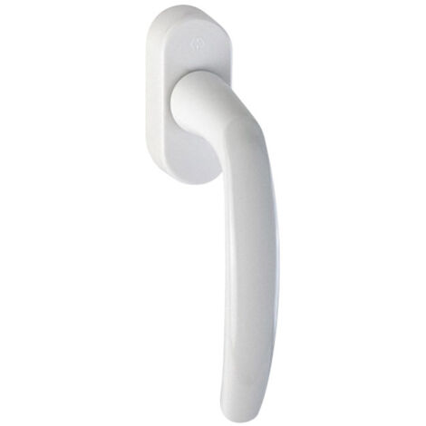 Hoppe – Poignée oscillo-battante pour fenêtre – Aluminium brun RAL8003 – Carré variofit 32/42mm – Vis M5x45/50 – 10804299 - US952
