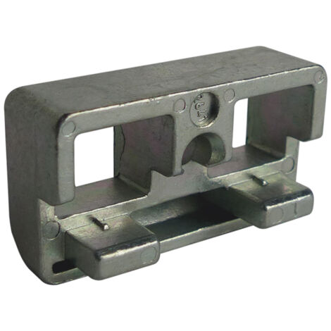 Gâche sortie de tringle sur dormant pvc - Gamme PVC : Rehau 729/Aralya/Geneo - ROTO