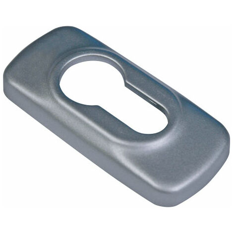 Fapim – Rosace pour porte en aluminium moulé – Finition gris anthracite RAL 7016 – Blocage de sécurité anti-effraction – Fixation invisible