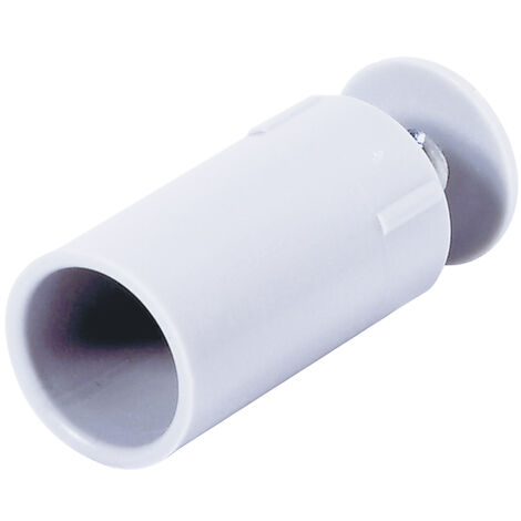 Kintech – Butée d'arrêt de volet roulant 40mm en PVC gris anthracite – Maintien efficace pour systèmes de volets – Diamètre 21,6mm - 39arr