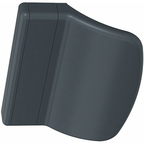 Kintech – Poignée de tirage en pvc pour porte-fenêtre – Finition gris RAL7016 – Vissage direct invisible – Vendu à l'unité