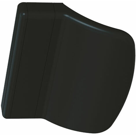 Poignée de tirage pvc pour porte fenêtre - Finition : Noir RAL9005 - - KINTECH (1/3)