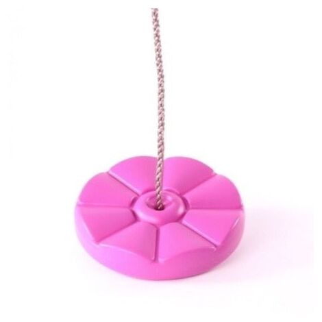 Rebo Children's Button Swing Seat - Pink