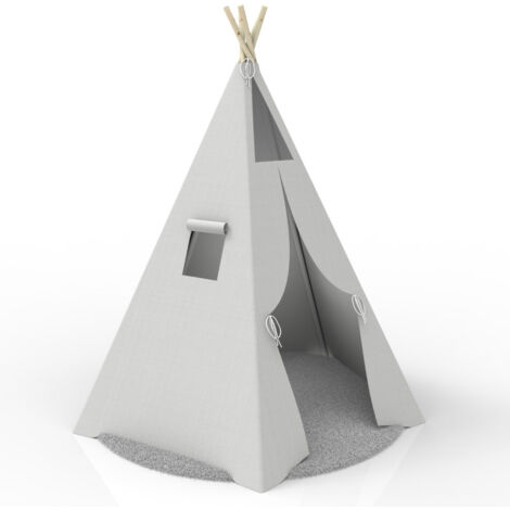 Rebo Montessori Pikler Style Teepee Play Tent (1/5)