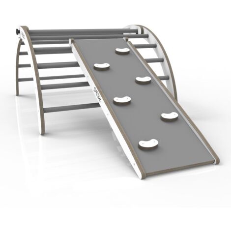 Rebo Montessori Pikler Style Climbing Arch & Ramp
