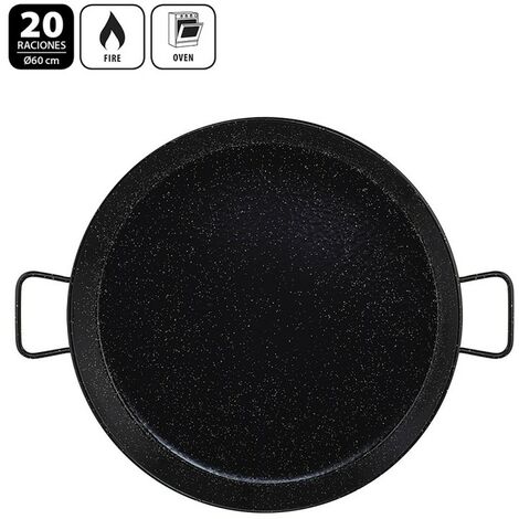 Padella In Ferro Naturale Lacor 20 Cm - Senza Antiaderente, Per Cucina Professionale - Foto 9