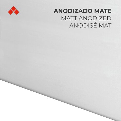 Perfil Angular  Fabricado en Aluminio  Acabado en Anodizado Mate   Medidas 25251000 mm  Longitud del Perfil 1 Metro  Espesor 1 mm  1 Unidad
