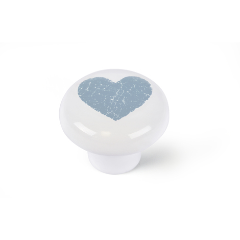 Pomo para Mueble  Estilo Decorativo  Fabricado en Porcelana  Acabado en Azul  Medidas 404031 mm  Sistema de Fijación Atornillado  Incluye Tornillos M4  1 Unidad