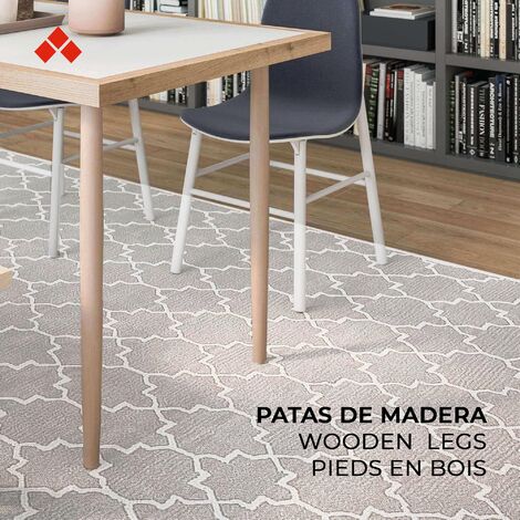 Pata de Madera para Muebles  Estilo Funcional  Fabricado en Haya  Acabado en Crudo    Medidas 8545400 mm  Altura: 40 cm  Fácil Instalación  1 Unidad