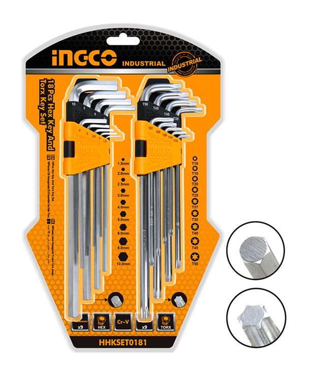 KIT CHIAVE A BRUGOLA TORX LUNGO – SHOPPING WORLD