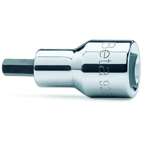 BETA 920PE Chiave bussola Beta 8 MM  maschio esagonale 1/2" cromate inserti brunito
