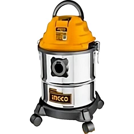 Idroaspiratore aspirapolvere 1000w 12LT - Polvere e Liquidi - INGCO VC12202