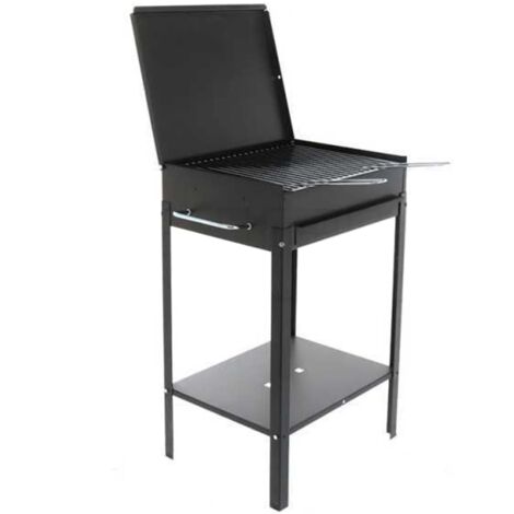Barbecue a carbone in ferro Stromboli 50x40x78h - BBQ ARTIGIANALE