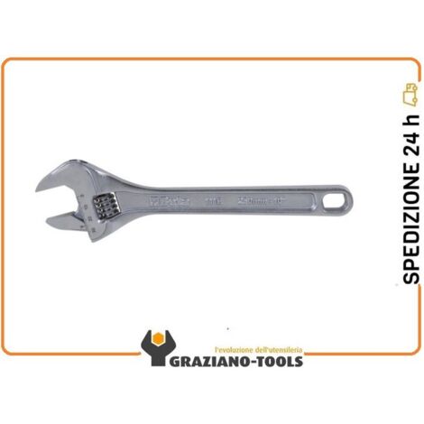 Beta 111E Chiave a rullino cromata regolabile con scala graduata - 34 - 250 mm