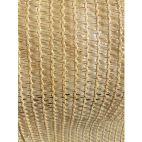 Rete Ombreggiante BEIGE 50MT H150cm telo ombra frangisole frangivista privacy ROTOLO