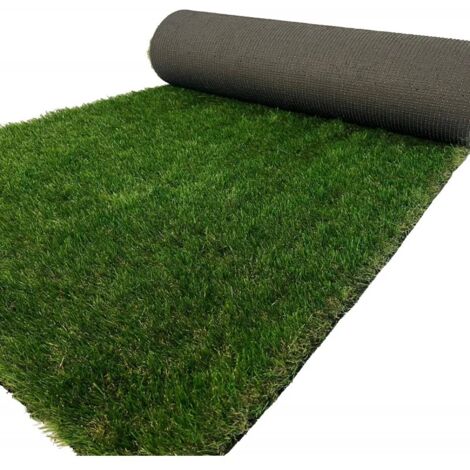 Prato Artificiale 25 Mm | Rotolo 1x10 Mt (10 Mq) | Erba Sintetica Super Morbida | Drenante E Anti-UV - Foto 7