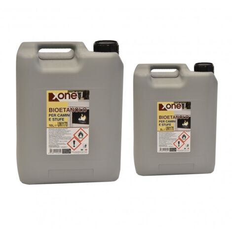 COMBUSTIBILE 10 lt  BIOETANOLO  X CAMINETTI - stufe RISCALDAMENTO MADE IN ITALY